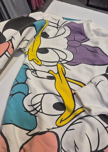 Renkli Baskılı Kız Eşofman Takımı - Görsel 4