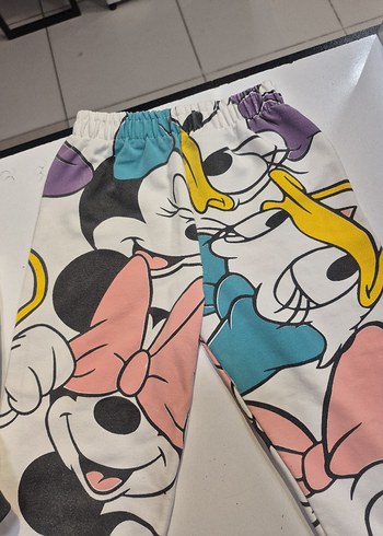 Renkli Baskılı Kız Eşofman Takımı - Görsel 6