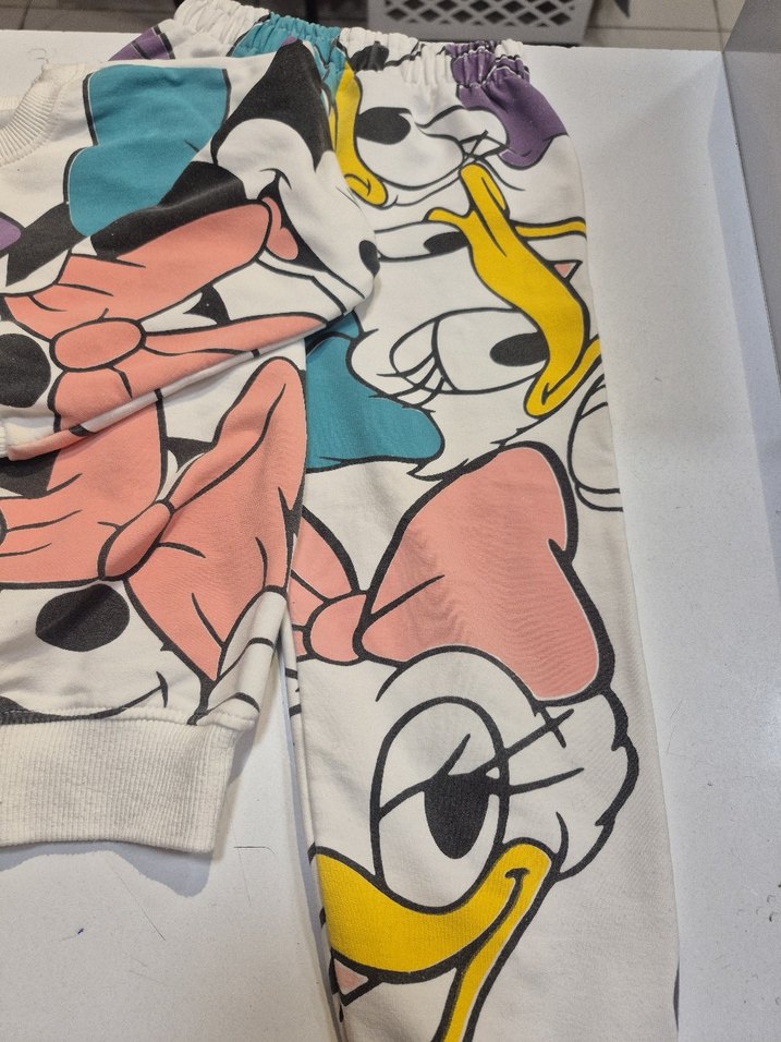 Renkli Baskılı Kız Eşofman Takımı - Görsel 2