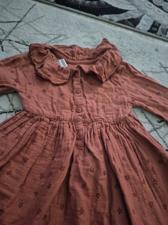 i Nakışlı Kız Çocuk Elbise - Görsel 3