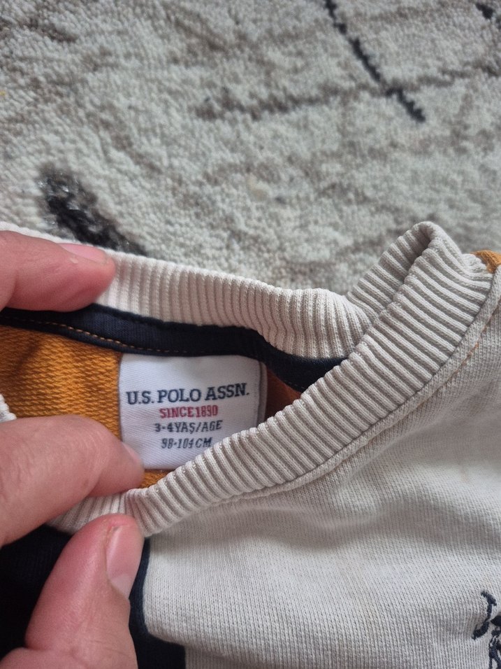 Renk Bloklu Erkek Çocuk Sweatshirt - Görsel 3