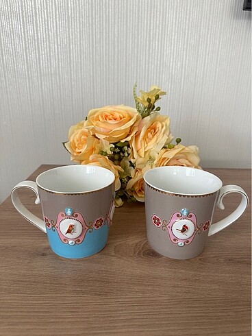Pip Studio Love birds 250 ml kupa