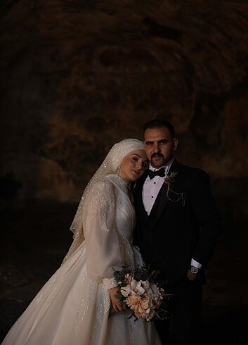 l Beden beyaz Renk KIRIK BEYAZ GELİNLİK