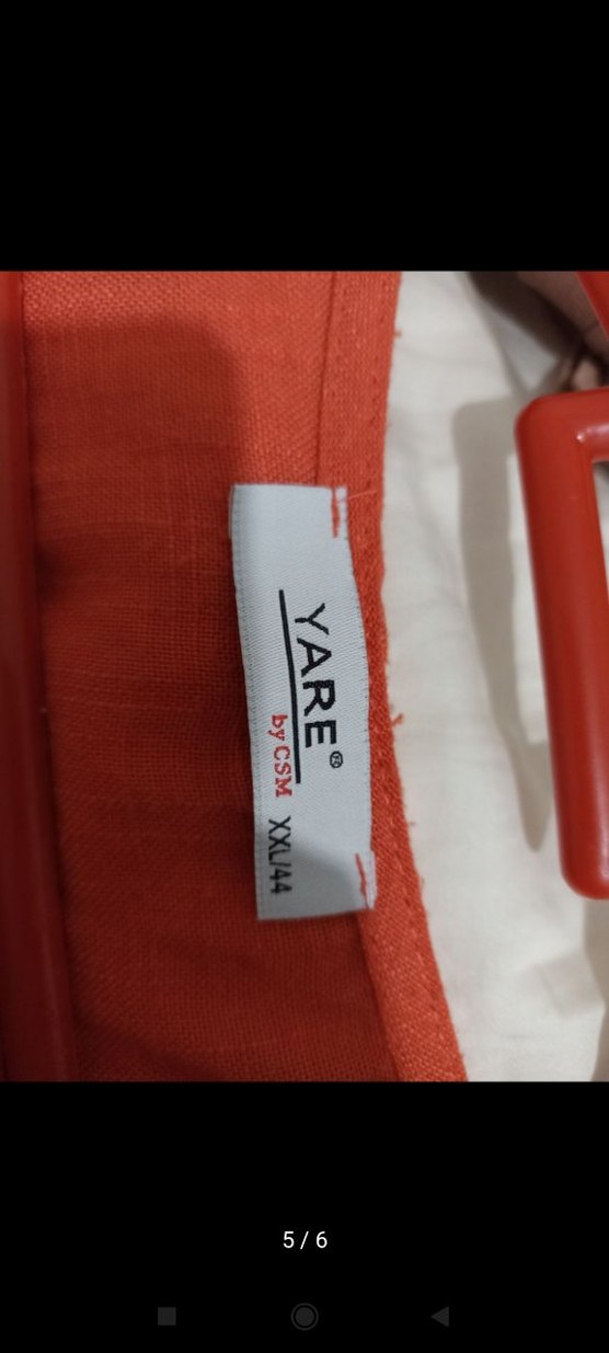 Turuncu Bohem Bluz - Görsel 5