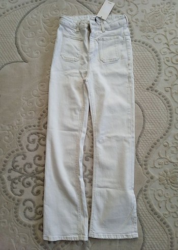 mango beyaz jean - Görsel 6