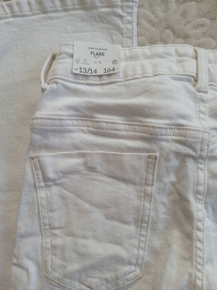 mango beyaz jean - Görsel 2