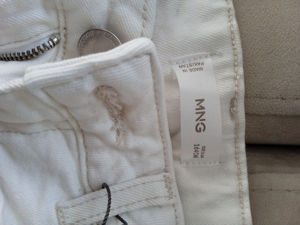 mango beyaz jean - Görsel 5