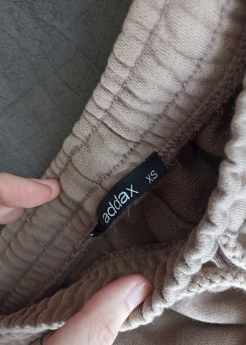 Bej Rahat Kesim Kadın Eşofman Altı - Görsel 3