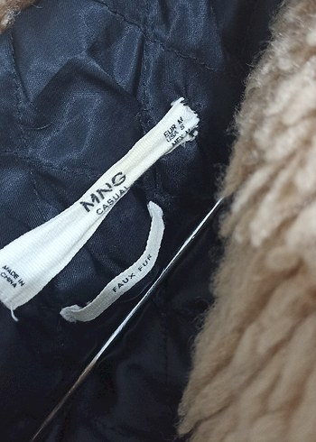 Kahverengi Midi Boy Peluş Kadın Ceket - Görsel 7