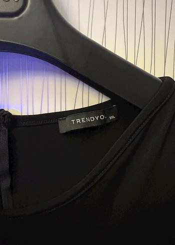 Siyah Uzun Kollu Drape Detaylı Kısa Elbise - Görsel 2