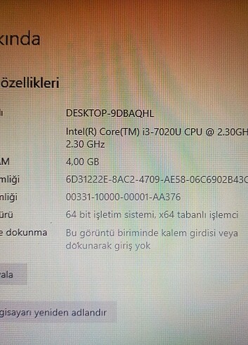 Beden HP temiz bilgisayar