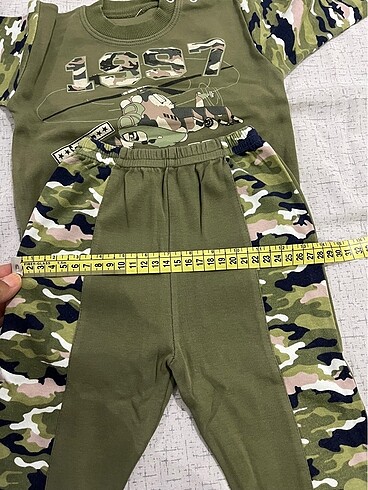 1,5 Yaş Beden haki Renk Bebek Takım