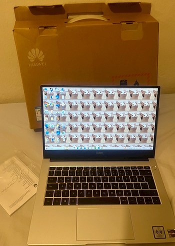 Huawei D14 Silver Laptop - 8GB RAM, 477GB Depolama - Görsel 3