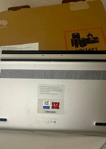 Huawei D14 Silver Laptop - 8GB RAM, 477GB Depolama - Görsel 4