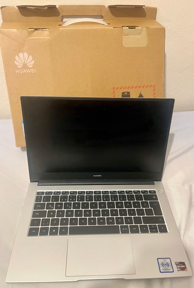 Huawei D14 Silver Laptop - 8GB RAM, 477GB Depolama - Görsel 2