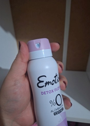 Emotion Detox Flora Alüminyumsuz Kadın Deodorant - Görsel 4