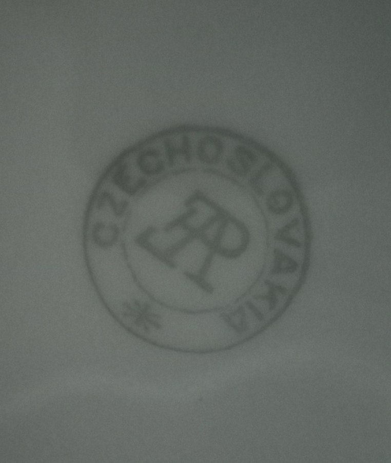 Antika Çiçek Desenli Mavi Sosluk - Görsel 5