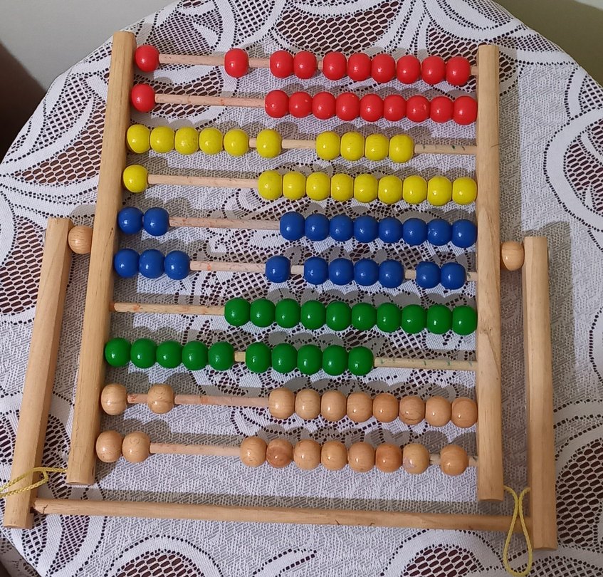 Renkli Ahşap Abaküs Sayma Oyuncağı - Görsel 3