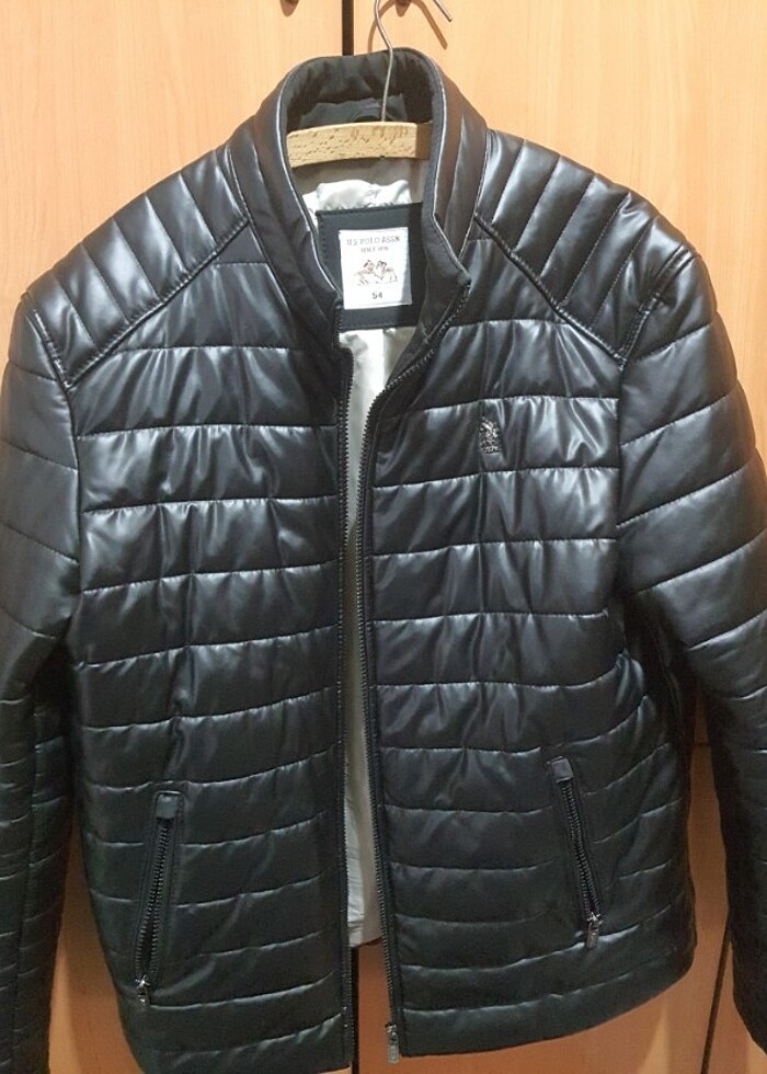 ORJİNAL US POLO DERİ MONT CEKET FATURA MEVCUT - Görsel 4