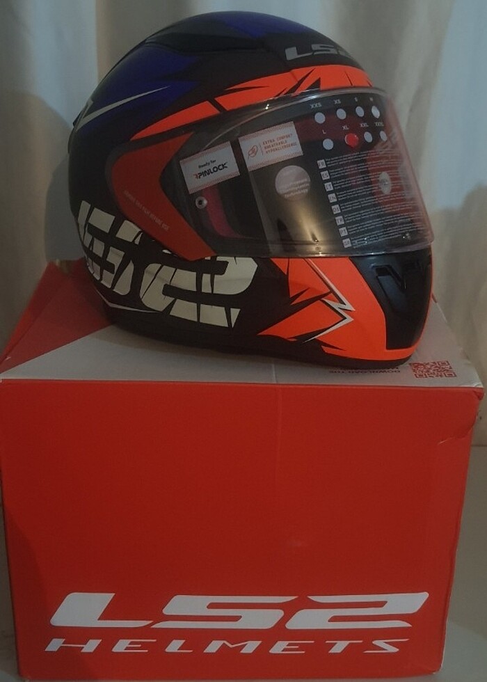 LS2 SIFIR KASK.. JELATİN ÜSTÜNDE.. L VE XL BEDEN MEVCUT.. 3699 L - Görsel 3