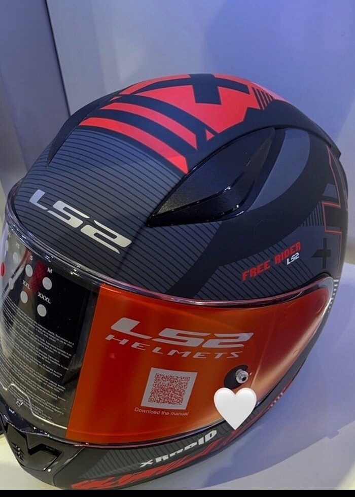 LS2 SIFIR KASK.. JELATİN ÜSTÜNDE.. L VE XL BEDEN MEVCUT.. 3699 L - Görsel 4