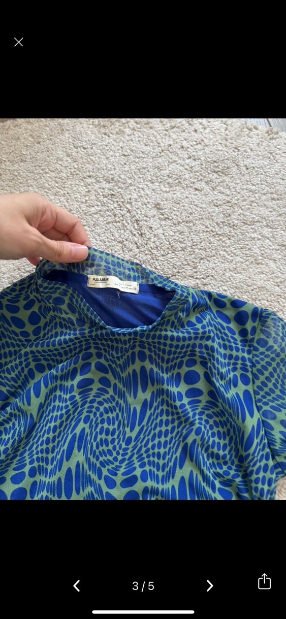 Pull and bear elbise - Görsel 2