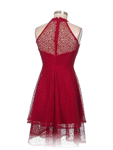 s Beden Vintage Love Kısa Elbise %70 İndirimli.