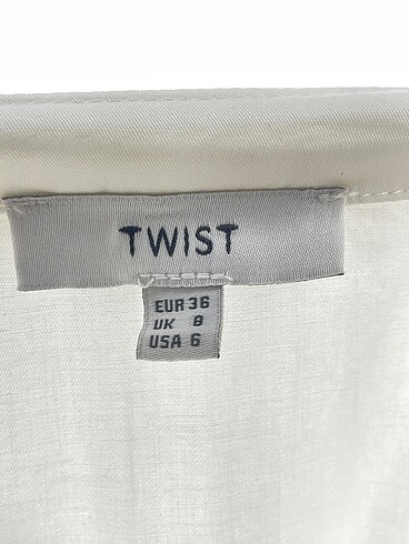 36 Beden çeşitli Renk Twist Kısa Elbise %70 İndirimli.
