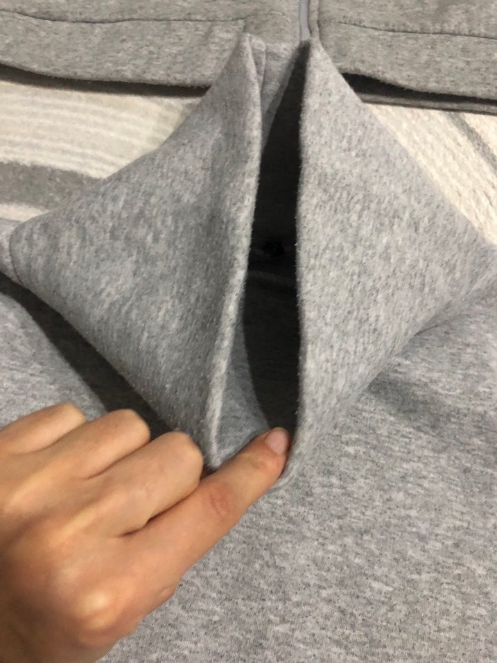 Gri Yüksek Yakalı Kadın Sweatshirt - Görsel 2