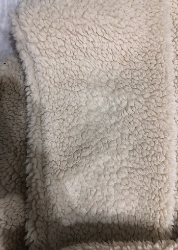 Nakışlı Tüylü Bej Sokak Stili Köpek desenli pofuduk sweatshirt - Görsel 5