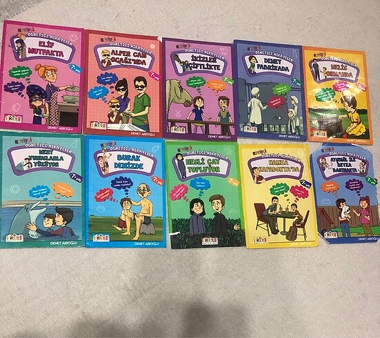 Çocuk kitap okuma seti