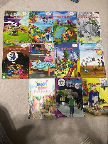 Çocuk kitap okuma seti