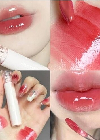 Cappuvini Pink bear lip glaze #03
