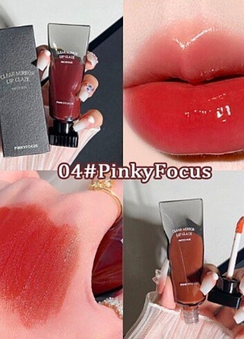 Pinkyfocus lip glaze #04