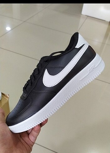 Nike Nike Air Force siyah SPOR AYAKKABI 