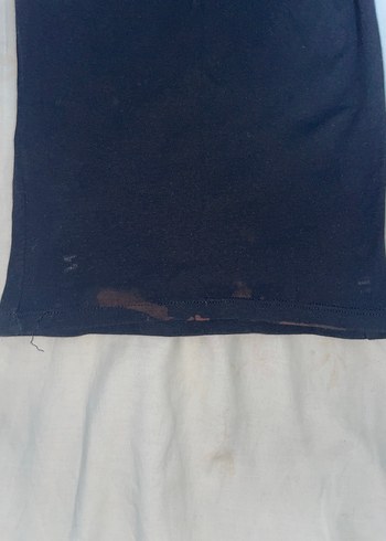Bershka Siyah Uzun Kollu crop
