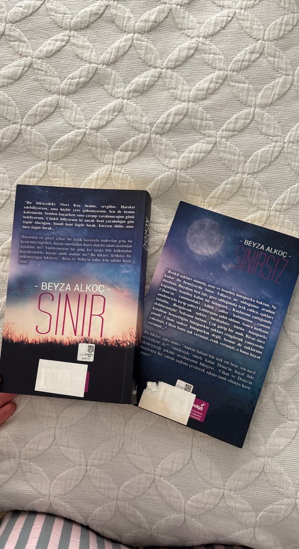 Beyza Alkoç - Sınır ve Sınırsız Romanları İMZALI - Görsel 4
