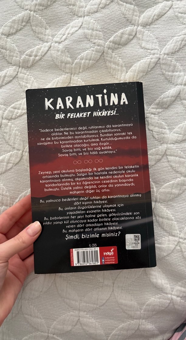 Karantina - 1. Kitap / Beyza Alkoç - Görsel 2