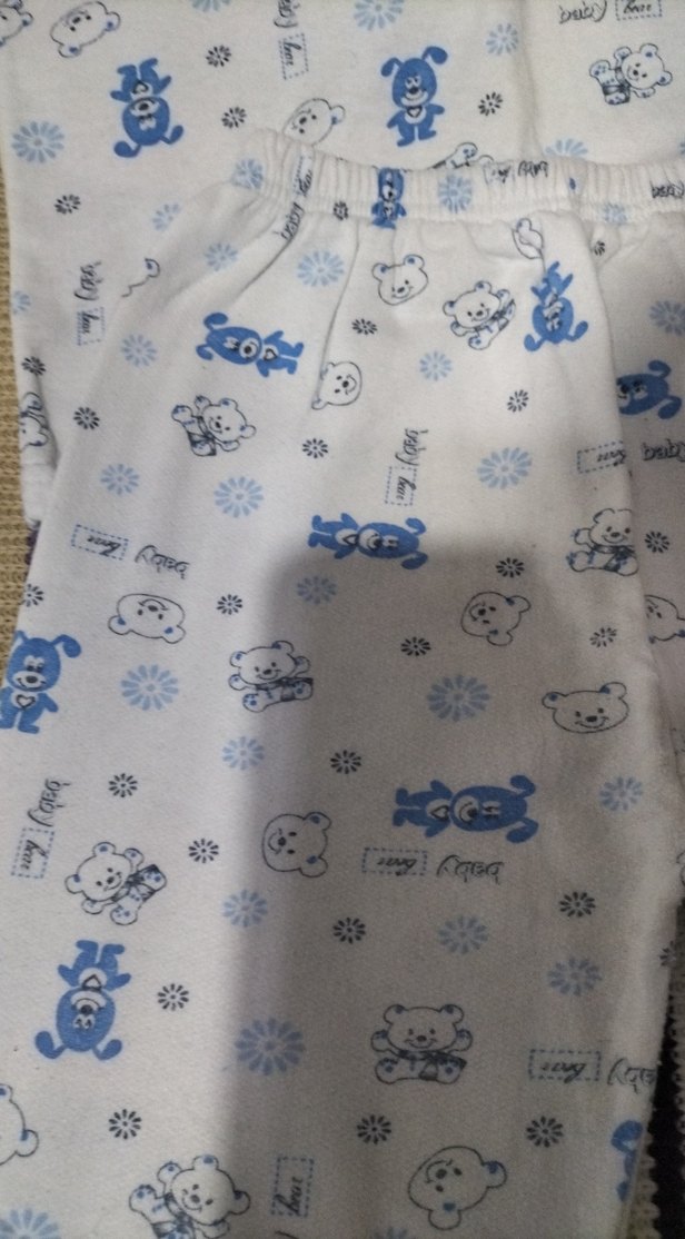 Mavi Baskılı Çocuk Pijama Altı - Görsel 2