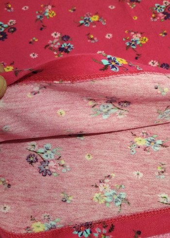 Kız Çocuk Pembe Uzun Kollu Baskılı Tişört - Görsel 4