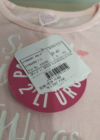 Uzun Kollu Pamuklu Pijama Takımı 3_4 yas - Görsel 4