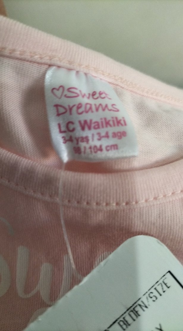 Uzun Kollu Pamuklu Pijama Takımı 3_4 yas - Görsel 5