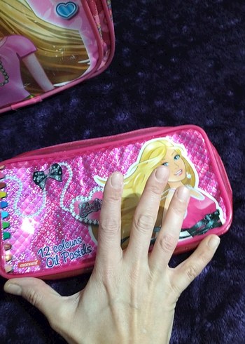 Barbie Kız Çocuk Okul Çantası ve kalem kutusu - Görsel 9