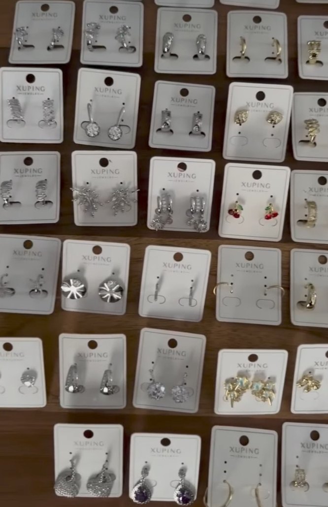 Altın,gümüş renk çelik küpeler kararma yapmaz - Görsel 2