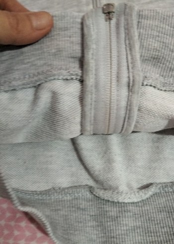 Gri Fermuarlı yelek 5_6 yas - Görsel 2