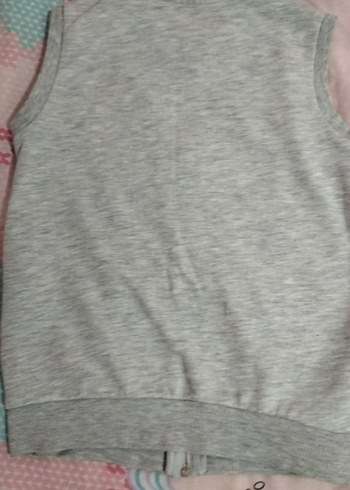 Gri Fermuarlı yelek 5_6 yas - Görsel 5