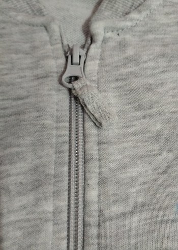 Gri Fermuarlı yelek 5_6 yas - Görsel 4