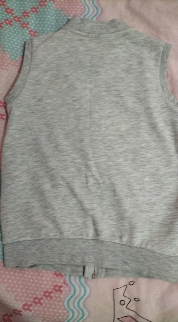 Gri Fermuarlı yelek 5_6 yas - Görsel 5