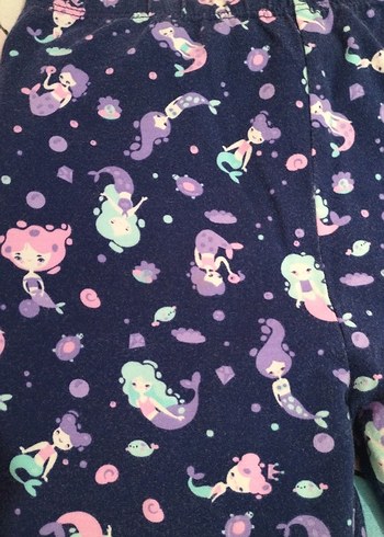 Kız Çocuk Çok Renkli Desenli Tayt - Görsel 2