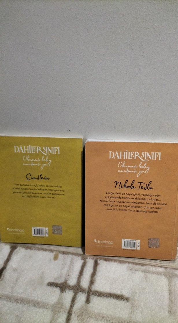 Dahiler Sınıfı: Einstein ve Tesla Kitap Seti - Görsel 2